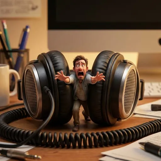 A 3D miniature comedy scene by Nano Banana Pro
